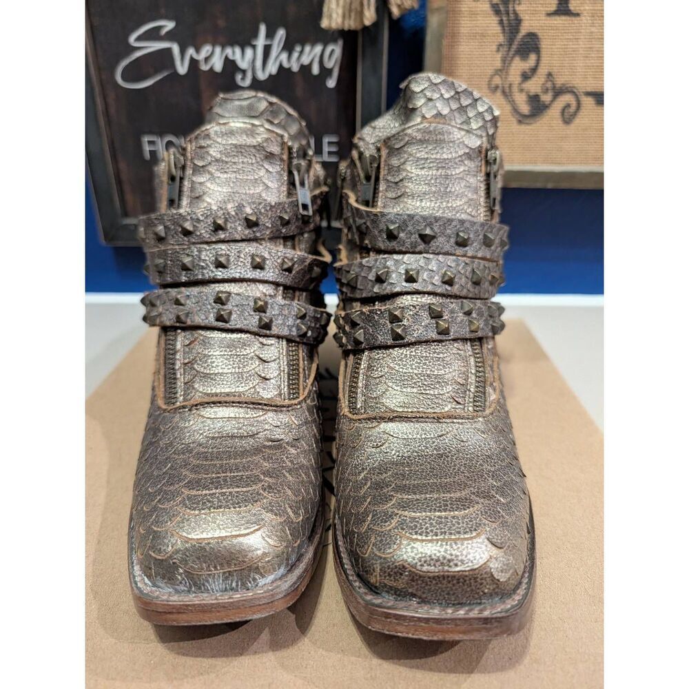 RARE Freebird by Steven Truth Brown Multi Women's 8 w/ Original Box EUC - Picture 3 of 11